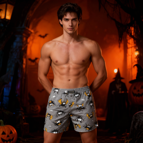 Śmieszne luźne bokserki męskie Cornette - Classic MIX