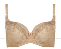 Usztywniany beżowy biustonosz Gorteks YVETTE/B4