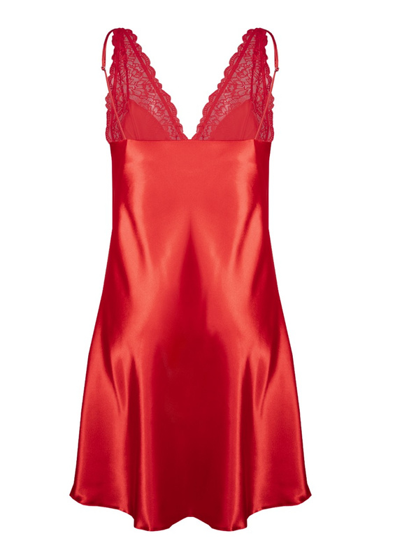 Halka Neema - satyna czerwony - Dkaren