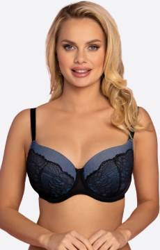 Biustonosz full cup VENA VB-438* w jeansowym kolorze