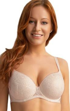 Lekko usztywniany biustonosz KLEO 2593 DANIELLA - piwonia