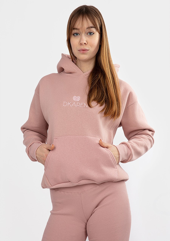 Komplet Oseye H1 - fuksja bawełna gruba i prążki - Dkaren