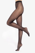 Eleganckie rajstopy w drobny wzór Gatta Lorien wz.21 