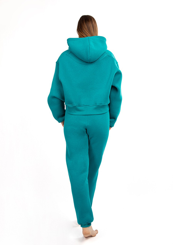 Ciepły komplet dresowy, bawełniany Dk-k-b16 jasny róż Dkaren