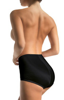Wysokie gładkie majtki modelujące Babell 106 czarne
