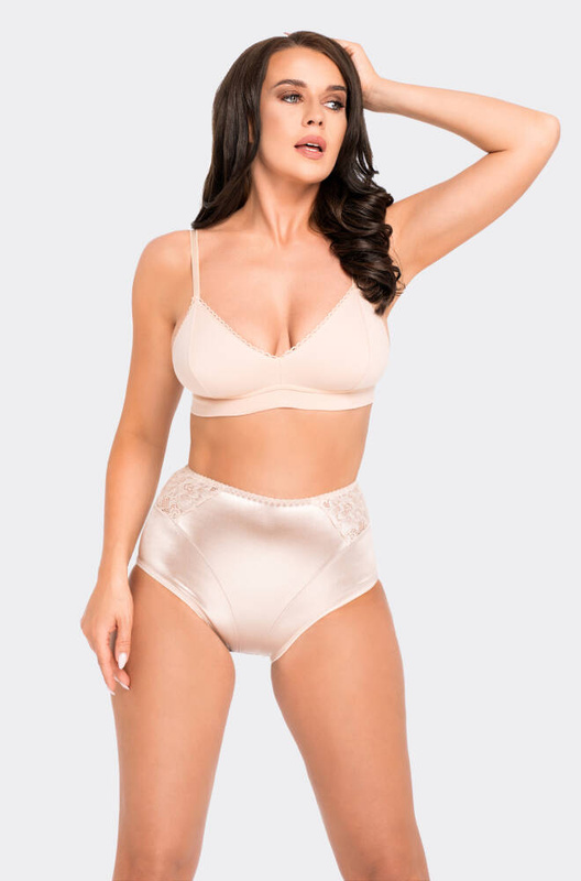 Modelujące eleganckie figi damskie Babell 103 beżowe