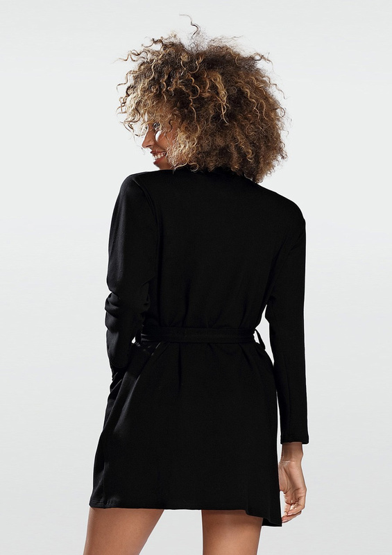 Szlafrok/Podomka bawełniana POLA - beż- Dkaren