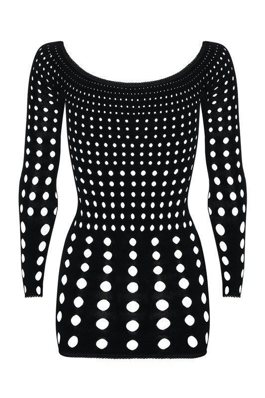 Kusząca czarna sukienka Obsessive Rocker