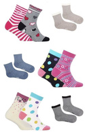 Skarpety dziewczęce Gatta / Wola 6-11 lat mix kolorystyczny