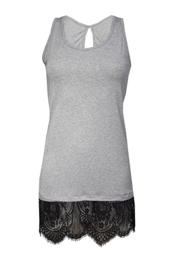 Halka TAYLOR - wiskoza szary - Dkaren