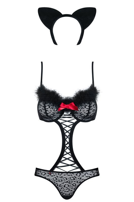 Kostium drapieżnej kotki Obsessive Gepardina