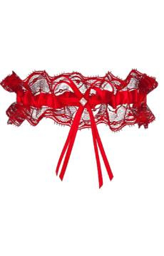 Czerwona podwiązka Julimex PW-24  BARCELONA