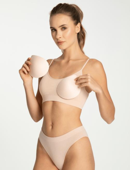 UNI.PADS piankowe wkładki uniwersalne do biustonoszy i strojów kąpielowych - Julimex