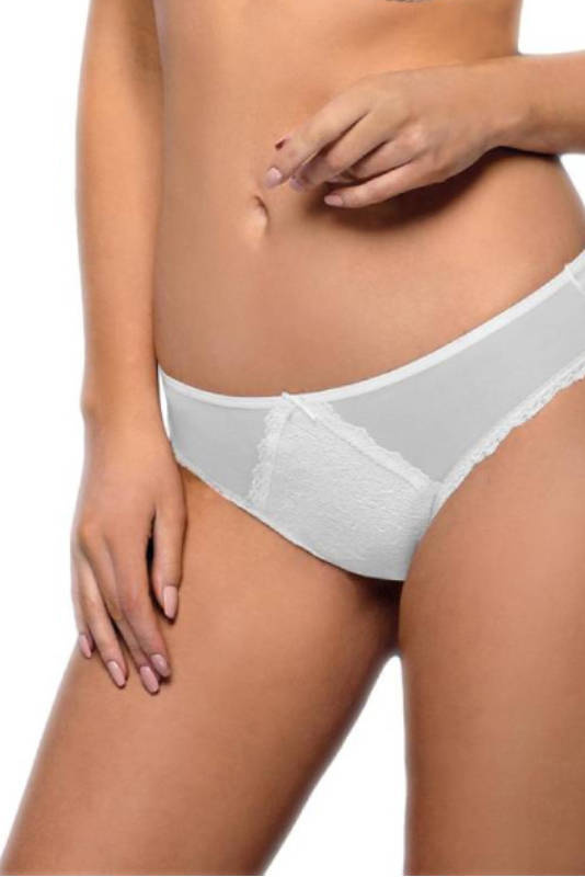 Białe niskie figi VENA VF-323