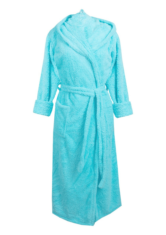 Szlafrok/Podomka DIANA DŁUGA - puch granat - Dkaren