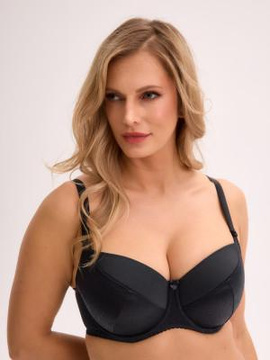 Biustonosz Full Cup Kate czarny 281 - Gaia