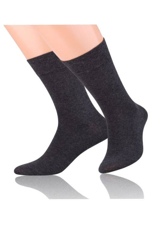 Garniturowe skarpetki męskie Steven 063 / granatowy