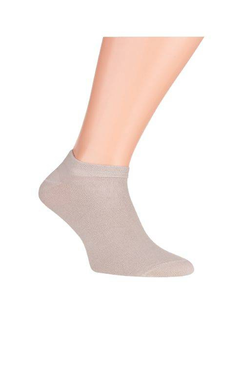 Skarpol 25 - białe stopki bambusowe z jonami srebra