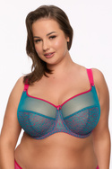 Kolorowy biustonosz Soft Cintia MAXI 1294 - Gaia
