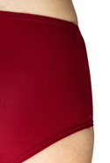 Gładkie figi damskie Eliza z wysokim stanem 4134 burgund - Mewa