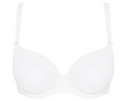 Biały gładki biustonosz full cup Gorteks Anna/B4