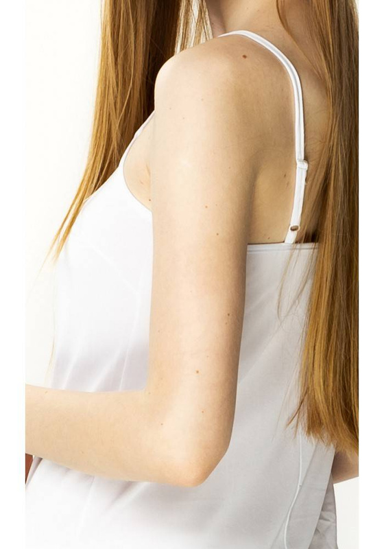 Gładka jedwabna halka pod sukienkę Mewa 6277 ERIKA