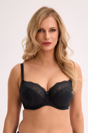 Biustonosz Semi-Soft Sandy czarny 594 - Gaia
