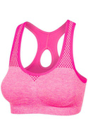 Różowy sportowy biustonosz Julimex SKIP 
