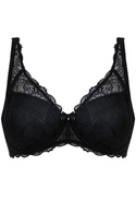 Biustonosz ANGELIKA full cup czarny - Unikat