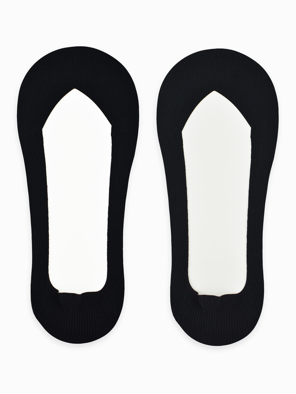 Stopki niskie laser silikon ABS czarne - Noviti SN037