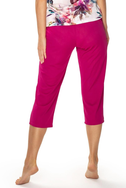 Spodnie piżamowe Larisa fuksja 6682 - Mewa