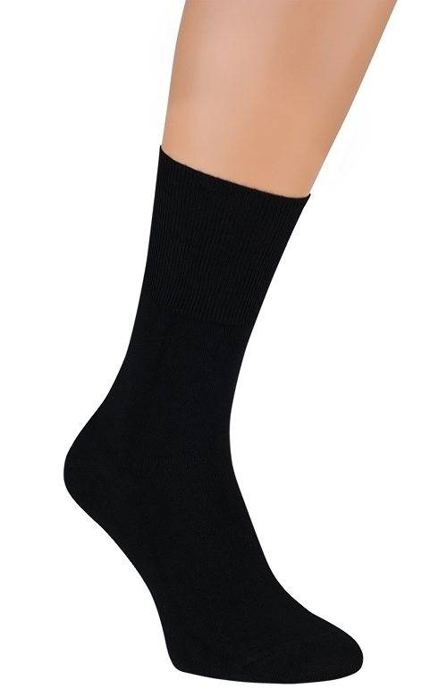 Długie skarpetki bambusowe Skarpol 10 CZARNE