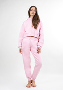 Ciepły komplet dresowy, bawełniany Dk-k-b16 jasny róż Dkaren