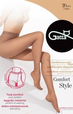 Wygodne rajstopy Gatta Comfort Style z bezuciskowym ściagaczem w pasie