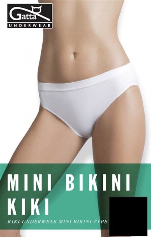 Gatta mini bikini Kiki bezszwowe białe