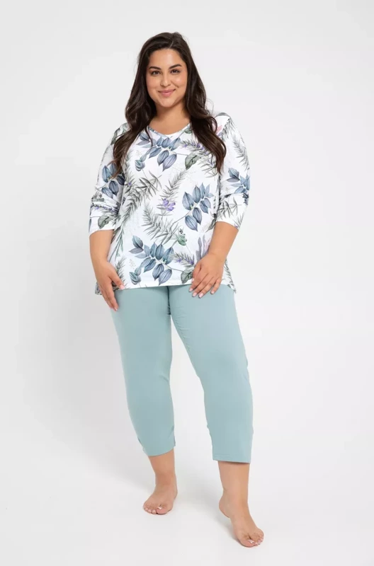 Piżama damska Plus Size Taro 3018 FLAVIA